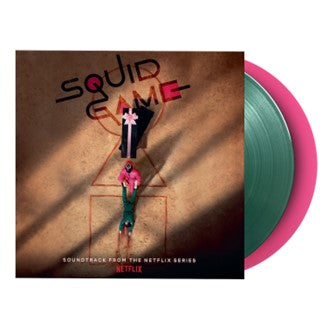 Squid Game (PRE-ORDER 6/27/25)(Soundtrack) [2LP] (LIMITED 1 GREEN & 1 PINK COLORED 180 G deluxe pop-up gatefold) | Mint (M) Mint (M) - SOUNDTRACK *NEW/COLOR*