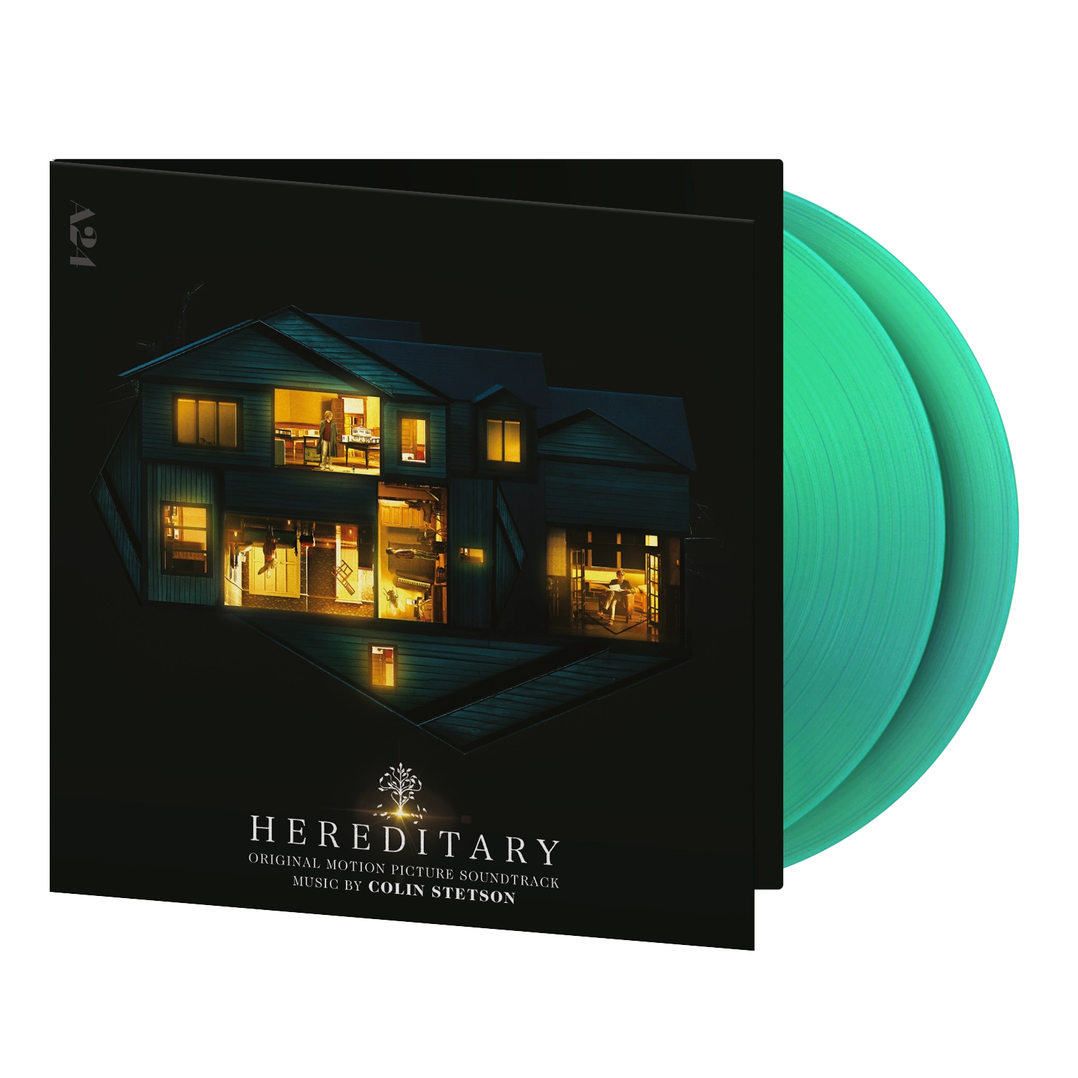 Hereditary (MOV | PRE-ORDER: 02/21/2025 / TRANSLUCENT GREEN VINYL) | Mint (M) Mint (M) - SOUNDTRACK *NEW/COLOR*