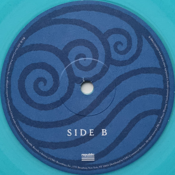 Avatar: The Last Airbender - Book 1: Water (TURQUOISE TRANSLUCENT*) | Mint (M) Mint (M) - SOUNDTRACK *NEW/COLOR*