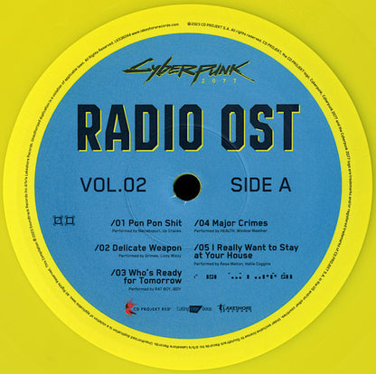 Cyberpunk 2077 Radio OST Vol. 2 | Mint (M) Mint (M) - SOUNDTRACK *NEW/COLOR*