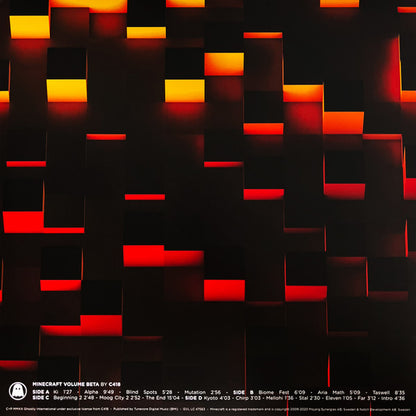 Minecraft Volume Beta (RED + YELLOW SPLATTER VINYL) | Mint (M) Mint (M) - SOUNDTRACK *SEALED/COLOR*