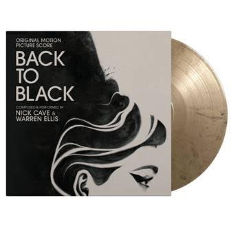 (PRE-ORDER 11/7/25) Back To Black (Original Motion Picture Score)(LIMITED GOLD & BLACK MARBLED 180 Gram 45RPM Audiophile Vinyl, booklet, numbered to 750) | Mint (M) Mint (M) - SOUNDTRACK *NEW/COLOR*