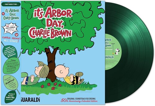 (PRE ORDER 3/20/26) It's Arbor Day, Charlie Brown/ Charlie Brown's All Stars (GREEN VINYL) | - SOUNDTRACK *NEW/COLOR*