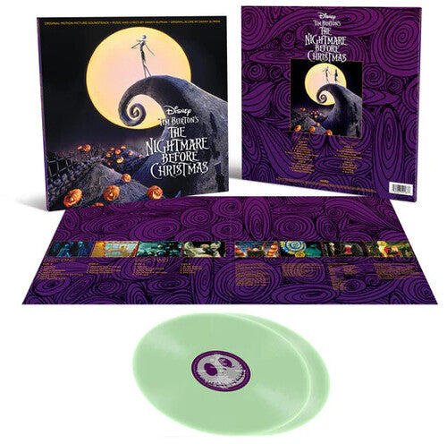 (PRE-ORDER 12/19/2025) Nightmare Before Christmas (Original Soundtrack) - Limited 'Glow In The Dark' Colored Vinylx2 [Import] | - SOUNDTRACK *NEW/COLOR*