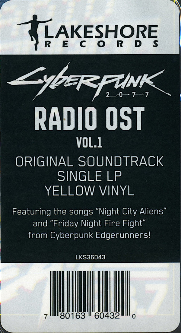 Cyberpunk 2077 Radio OST Vol. 1 | Mint (M) Mint (M) - SOUNDTRACK *NEW/COLOR*