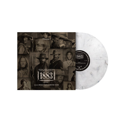 Brian Tyler & Breton Vivian - (PRESALE 7/10/26) 1883 (180G INSRT ASH GREY VINYL) | Mint (M) Mint (M) - SOUNDTRACK *NEW/COLOR*