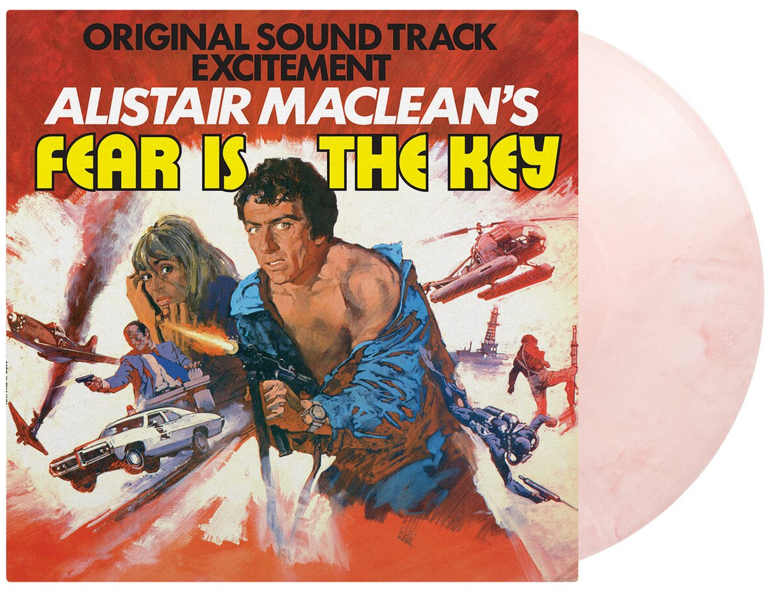 Roy Budd - (PRESALE 8/7/26) Fear Is The Key (MOV WHITE & RED MARBLED VINYL LP MOVATM455 2026) | Mint (M) Mint (M) - SOUNDTRACK *NEW/COLOR*