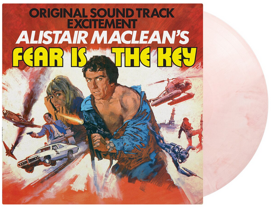 Roy Budd - (PRESALE 8/7/26) Fear Is The Key (MOV WHITE & RED MARBLED VINYL LP MOVATM455 2026) | Mint (M) Mint (M) - SOUNDTRACK *NEW/COLOR*