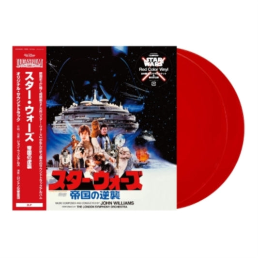 (PRE ORDER 4/24/26) Star Wars - The Empire Strikes Back (RED VINYL) | - SOUNDTRACK *NEW/COLOR*