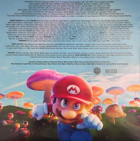 Brian Tyler, Koji Kondo - The Super Mario Bros. Movie (RED & GREEN VINYL 2xLP) | NEW - SOUNDTRACK / NEW *SEALED*