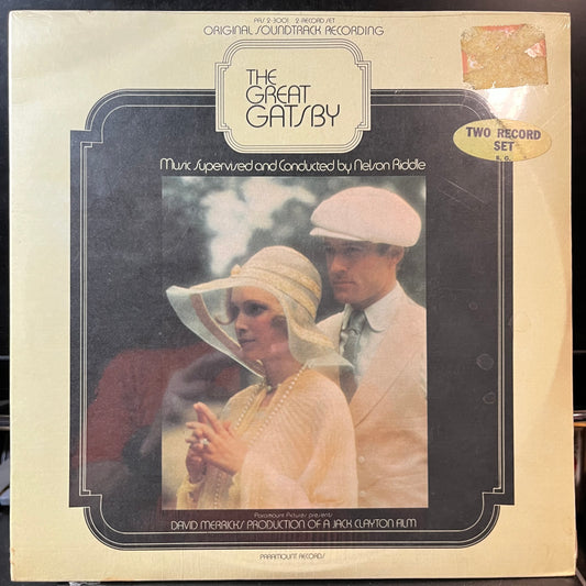 Nelson Riddle And His Orchestra - The Great Gatsby (VINYL 2xLP PARAMOUNT PAS-2-3001 1974) | NEW Mint (M) Mint (M) - SOUNDTRACK / NEW *SEALED*