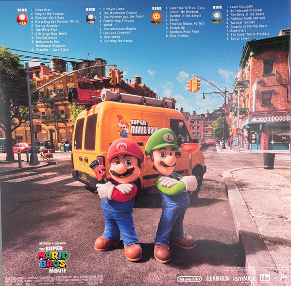 Brian Tyler, Koji Kondo - The Super Mario Bros. Movie (RED & GREEN VINYL 2xLP) | NEW - SOUNDTRACK / NEW *SEALED*