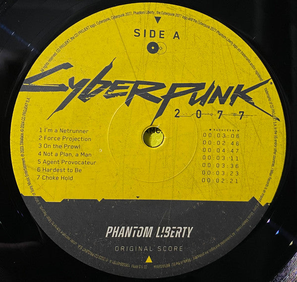 Piotr Adamczyk - Cyberpunk 2077: Phantom Liberty (Original Score) | Mint (M) Mint (M) - SOUNDTRACK *NEW*