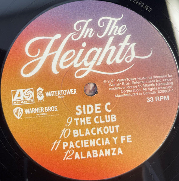 In The Heights (Original Motion Picture Soundtrack) | Mint (M) Mint (M) - SOUNDTRACK *NEW*