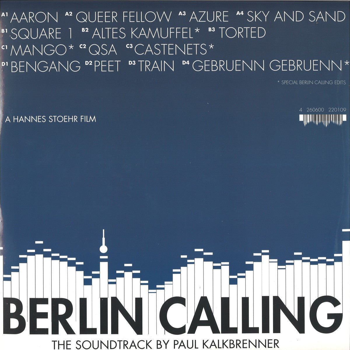 Paul Kalkbrenner - Berlin Calling - The Soundtrack (VINYL 2x12" Bpitch Control) | NEW Mint (M) Mint (M) - SOUNDTRACK *NEW*