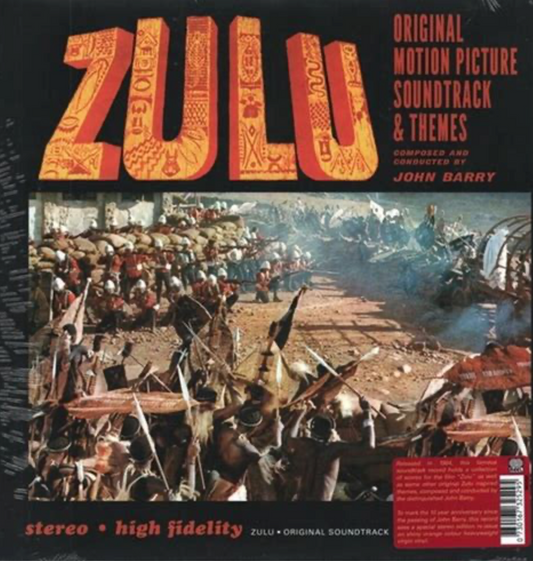 BARRY,JOHN - ZULU (VINYL LP) | NEW Mint (M) Mint (M) - SOUNDTRACK *NEW*