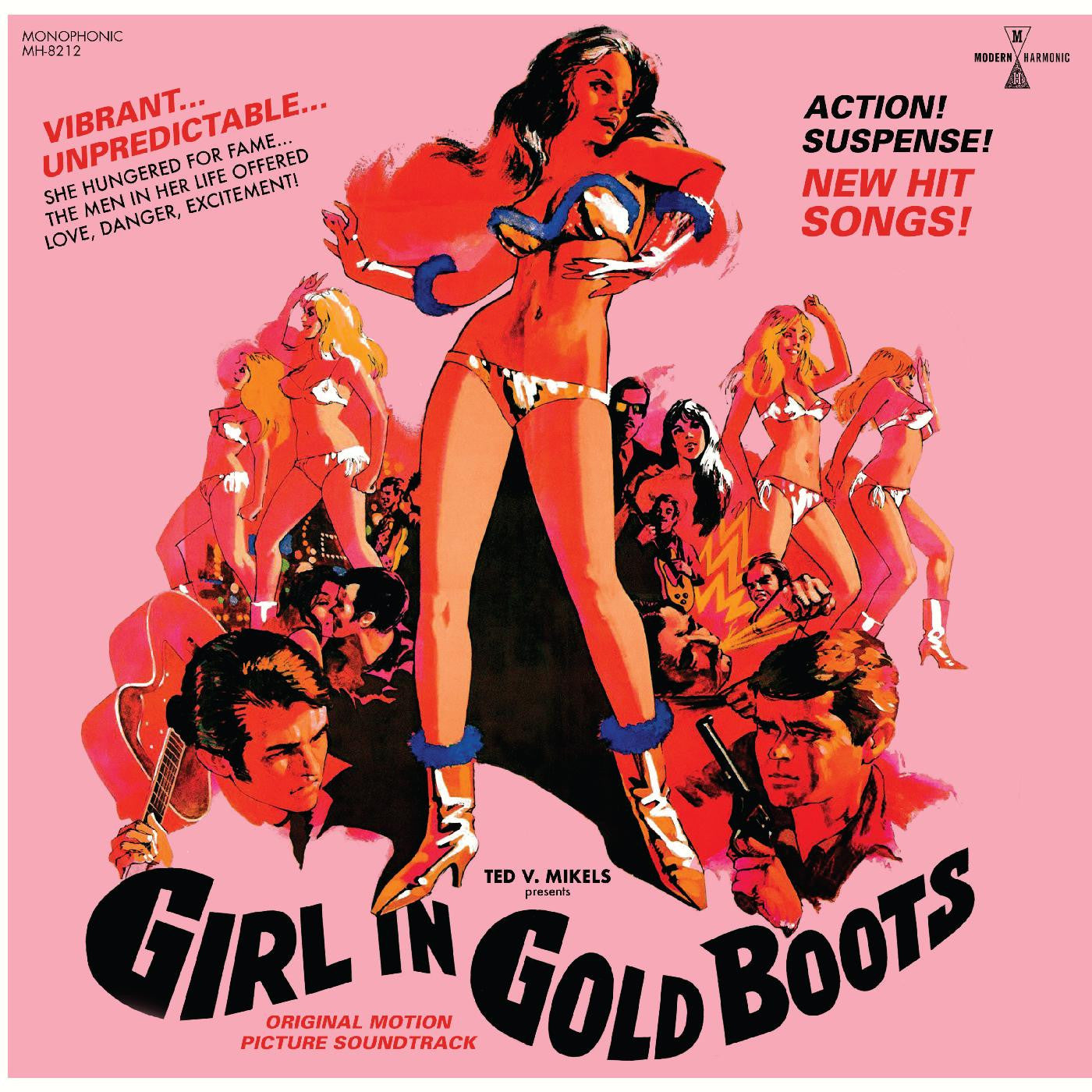 Various Artists - Girl In Gold Boots Original Motion Picture Soundtrack (GOLD VINYL) (Vinyl) | - SOUNDTRACK *NEW*