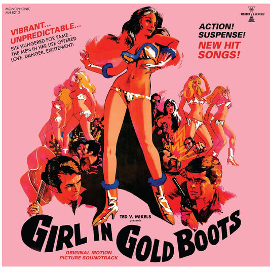 Various Artists - Girl In Gold Boots Original Motion Picture Soundtrack (GOLD VINYL) (Vinyl) | - SOUNDTRACK *NEW*