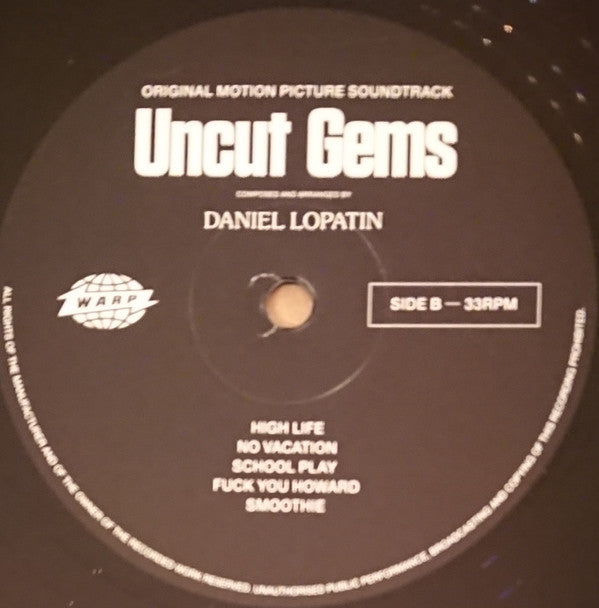 Uncut Gems (Original Motion Picture Soundtrack) | Mint (M) Mint (M) - SOUNDTRACK *NEW*