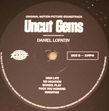 Uncut Gems (Original Motion Picture Soundtrack) | Mint (M) Mint (M) - SOUNDTRACK *NEW*