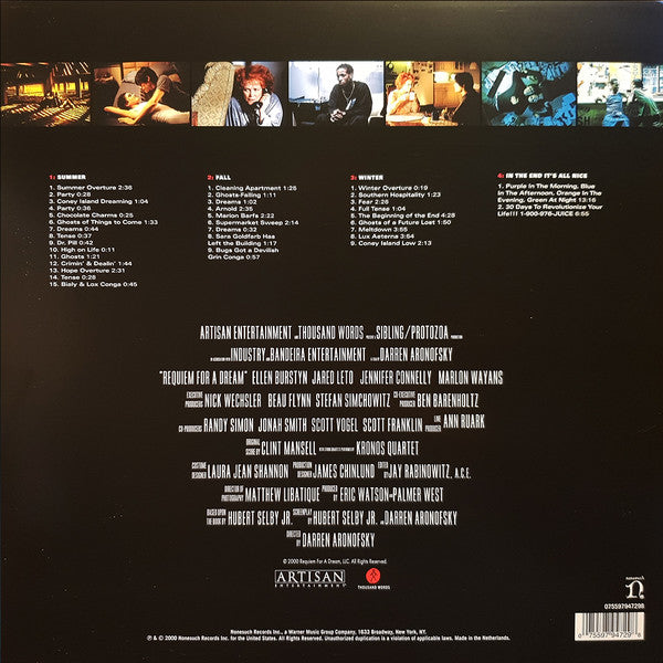 Clint Mansell - Requiem For A Dream (2xVINYL) | Mint (M) Mint (M) - SOUNDTRACK *NEW*