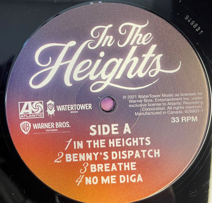 In The Heights (Original Motion Picture Soundtrack) | Mint (M) Mint (M) - SOUNDTRACK *NEW*