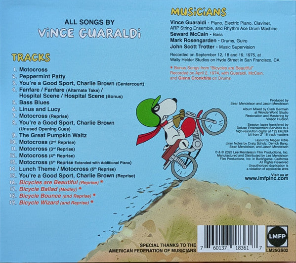 Vince Guaraldi - You're A Good Sport, Charlie Brown (Original Soundtrack Recording - 50th Anniversary Edition CD) | Mint (M) Mint (M) - SOUNDTRACK *NEW*