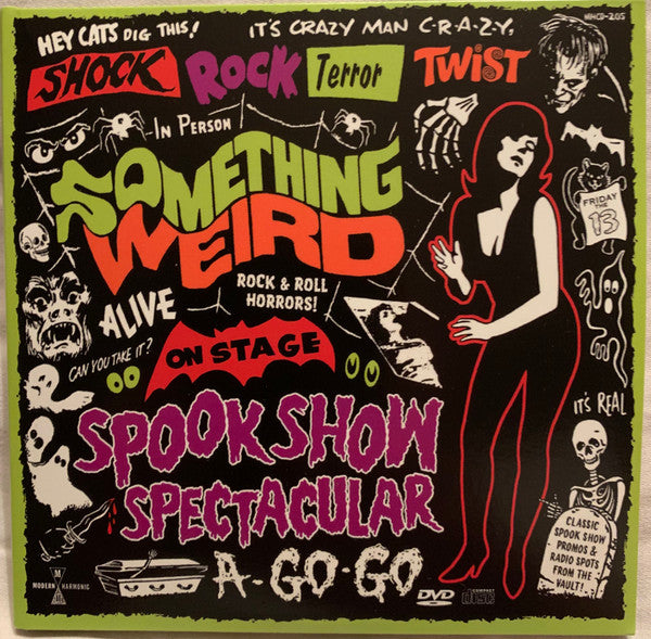 Something Weird Spook Show Spectacular A-Go-Go (CD/DVD) | Mint (M) Mint (M) - SOUNDTRACK *NEW*