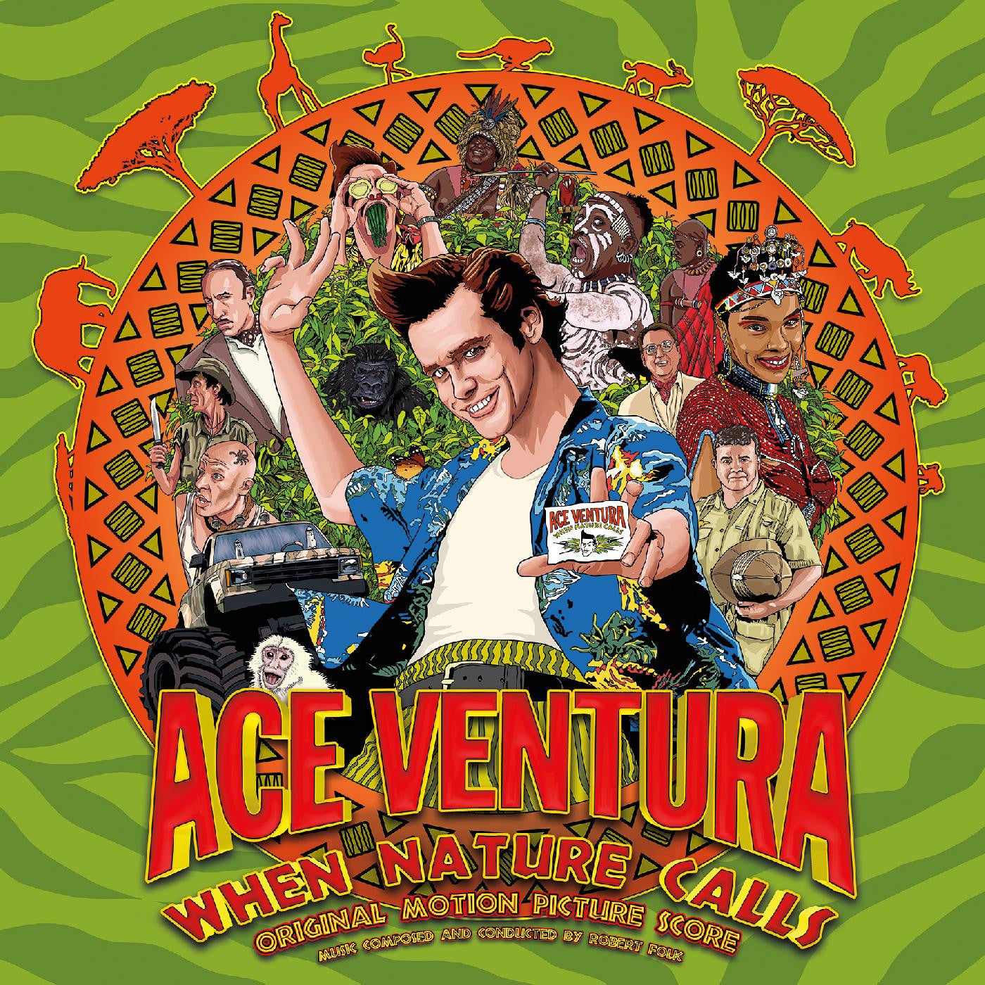 Various Artists - Ace Ventura: When Nature Calls - Original Motion Picture Score (INDIE EXCLUSIVE, RED, WHITE & BLUE VINYL) | - SOUNDTRACK *NEW*