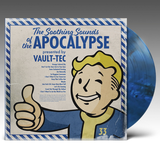 Fallout - The Soothing Sounds Of The Apocalypse (BLUE SMOKE VINYL) | Mint (M) Mint (M) - SOUNDTRACK *SEALED/COLOR*