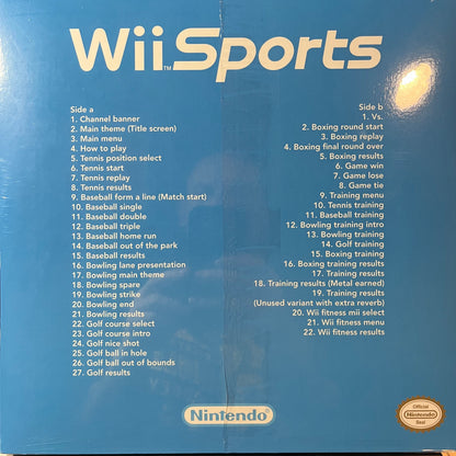 Kazumi Totaka - Wii Sports (PROMO WHITE VINYL) | NEW Mint (M) Mint (M) - SOUNDTRACK *SEALED/COLOR*