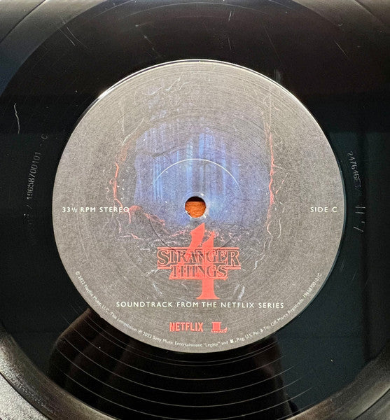 Stranger Things 4: Soundtrack From The Netflix Series (COLOR VINYL) | Mint (M) Mint (M) - SOUNDTRACK *SEALED/COLOR*