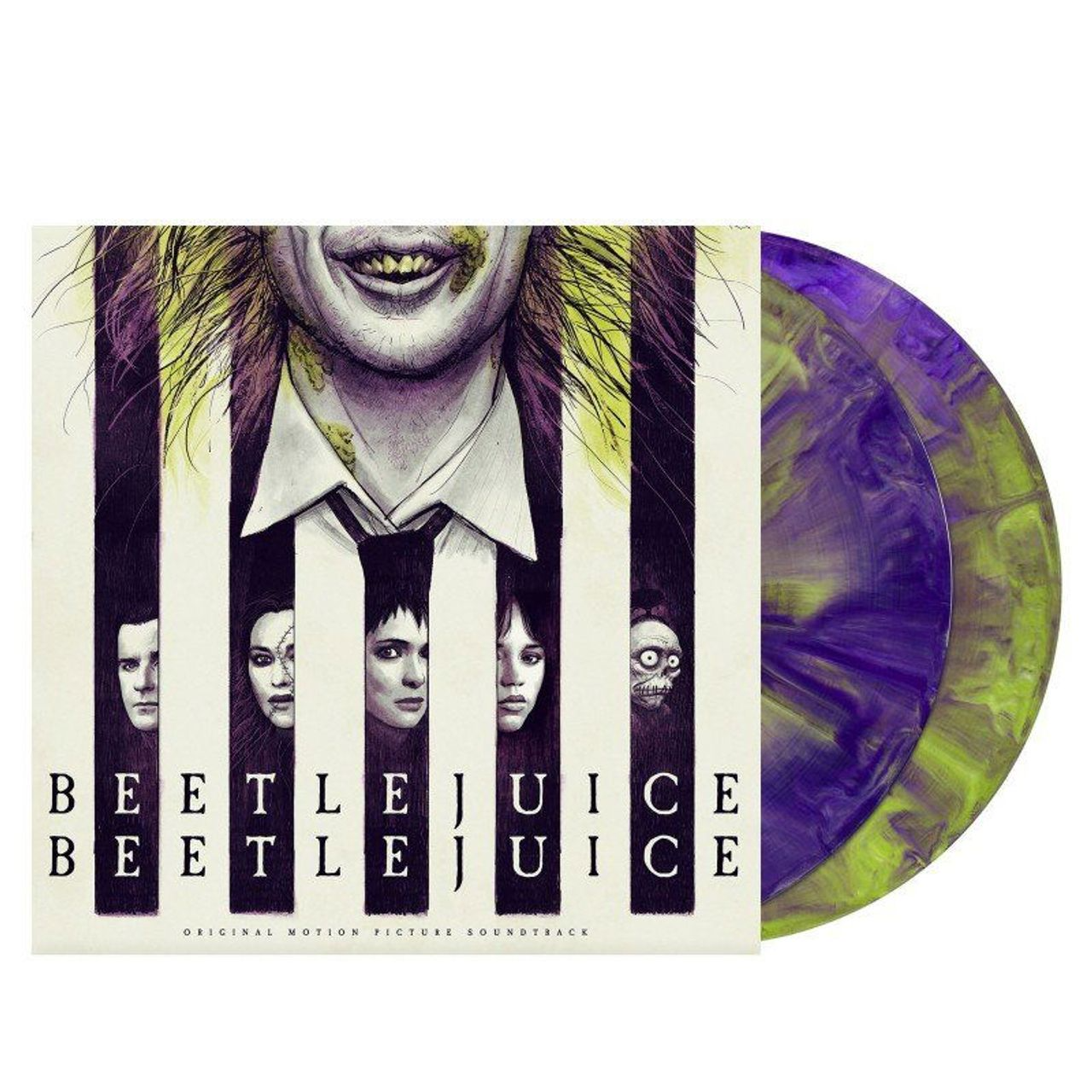 Various - Beetlejuice Beetlejuice (LIME GREEN & PURPLE VINYL) | Mint (M) Mint (M) - SOUNDTRACK *SEALED/COLOR*