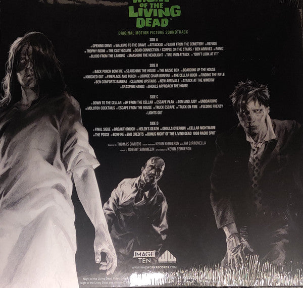 Night Of The Living Dead (ZOMBIE FLESH HAND POUR VINYL) | - SOUNDTRACK *SEALED/COLOR*