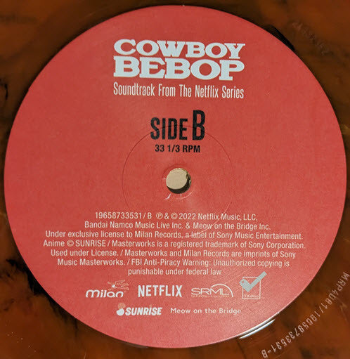 The Seatbelts Cowboy Bebop (Soundtrack From The Netflix Series) 2xLP Mint (M) Mint (M)