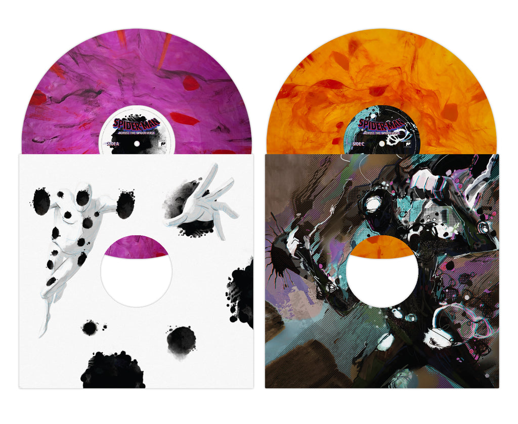 Spider-Man: Across the Spider-Verse (ORANGE + PURPLE VINYL) | Mint (M) Mint (M) - SOUNDTRACK *SEALED/COLOR*