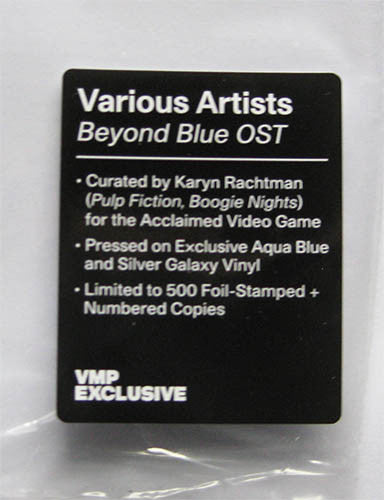 Various - Beyond Blue Original Soundtrack (COLOR VINYL - VMP) | Mint (M) Mint (M) - SOUNDTRACK *SEALED/COLOR*