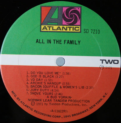 "All In The Family" Cast - All In The Family | Mint (M) Near Mint (NM) - SOUNDTRACK *SEALED*