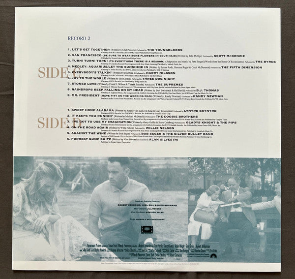 Forrest Gump (The Soundtrack) *CREASE* | Mint (M) Excellent+ (EX+) - SOUNDTRACK *SEALED*