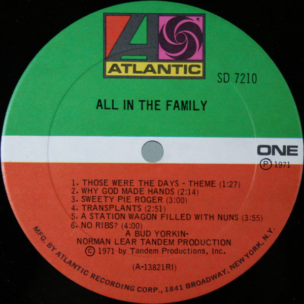 "All In The Family" Cast - All In The Family | Mint (M) Near Mint (NM) - SOUNDTRACK *SEALED*