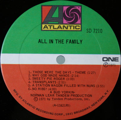 "All In The Family" Cast - All In The Family | Mint (M) Near Mint (NM) - SOUNDTRACK *SEALED*