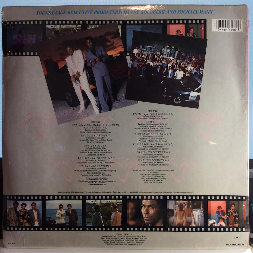Miami Vice - Music From The Television Series (VINYL) | Mint (M) Excellent (EX) - SOUNDTRACK *SEALED*