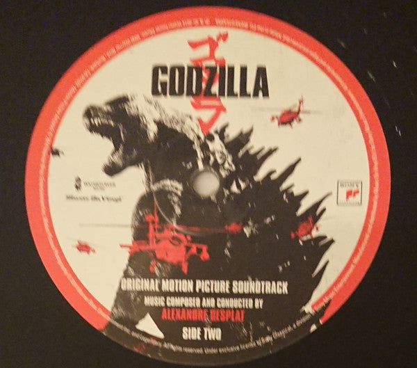 Alexandre Desplat Godzilla (Original Motion Picture Soundtrack) 2xLP Mint (M) Excellent (EX)