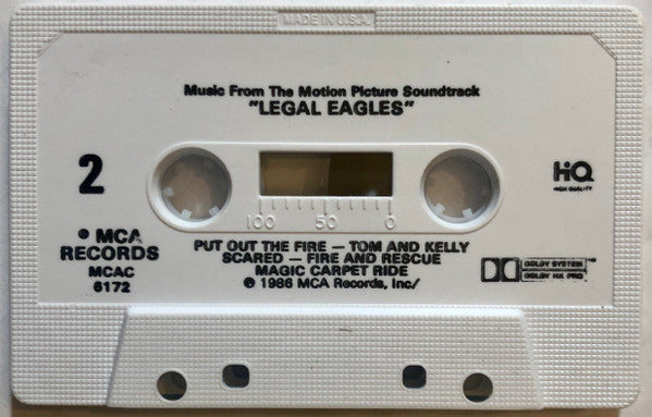 Legal Eagles (Music From The Motion Picture Soundtrack) (CASSETTE) | Mint (M) Mint (M) - SOUNDTRACK *SEALED*