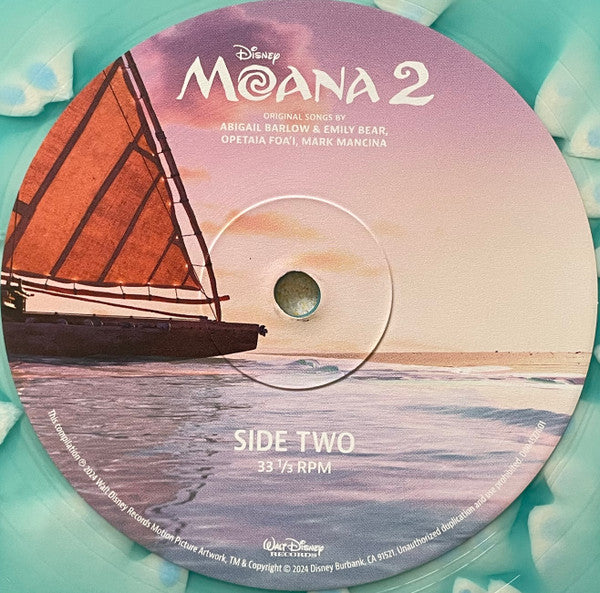 Moana 2 (VINYL) | Mint (M) Mint (M) - SOUNDTRACK *SEALED*