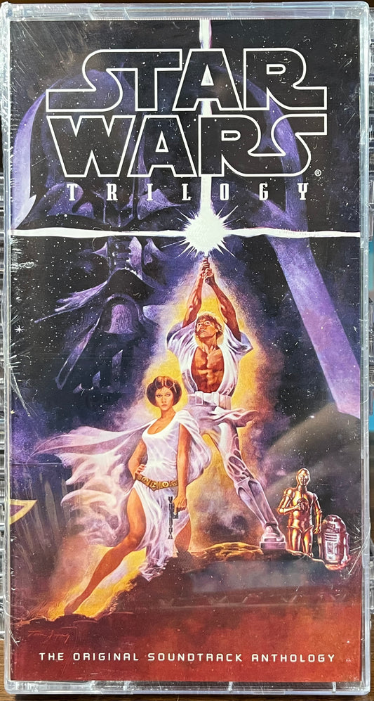 STAR WARS TRILOGY (3xUNOFFICIAL CASSETTE BOX) | Mint (M) Mint (M) - SOUNDTRACK *SEALED*