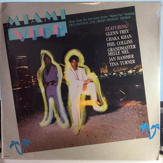 Miami Vice - Music From The Television Series (VINYL) | Mint (M) Excellent (EX) - SOUNDTRACK *SEALED*