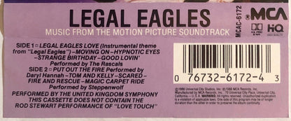 Legal Eagles (Music From The Motion Picture Soundtrack) (CASSETTE) | Mint (M) Mint (M) - SOUNDTRACK *SEALED*