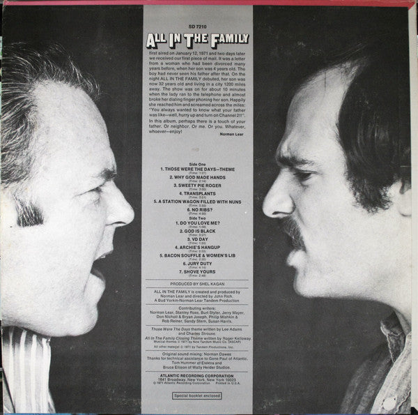 "All In The Family" Cast - All In The Family | Mint (M) Near Mint (NM) - SOUNDTRACK *SEALED*