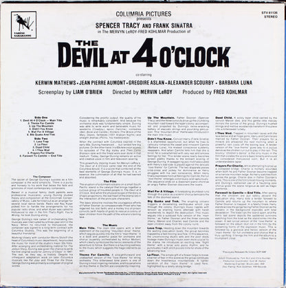The Devil At 4 O'Clock (Original Motion Picture Soundtrack) (VINYL) | Mint (M) Near Mint (NM) - SOUNDTRACK *SEALED*